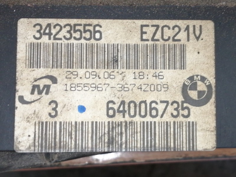 Recambio de radiador agua para bmw x3 (e83) 2.0d referencia OEM IAM 3423556 64006735 