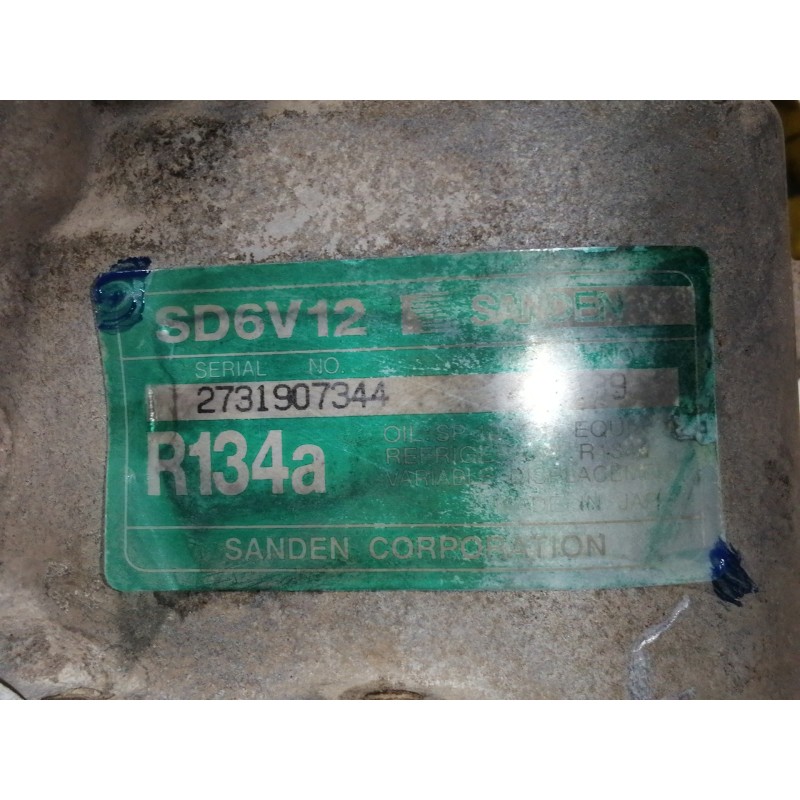 Recambio de compresor aire acondicionado para citroën c2 sx referencia OEM IAM 2731907344  