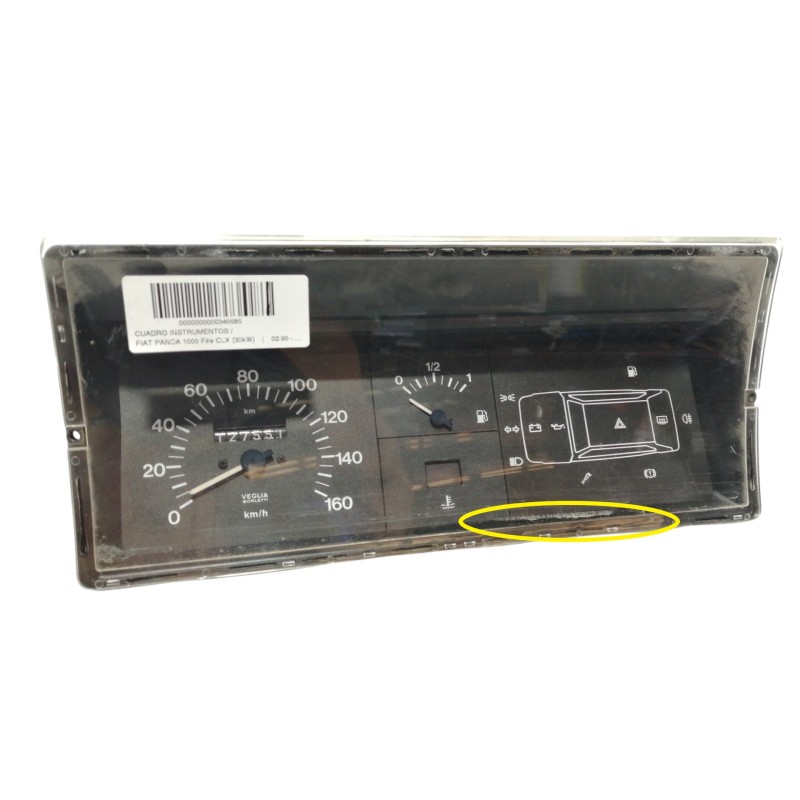 Recambio de cuadro instrumentos para fiat panda 1000 fire clx (33kw) referencia OEM IAM 6060200030  