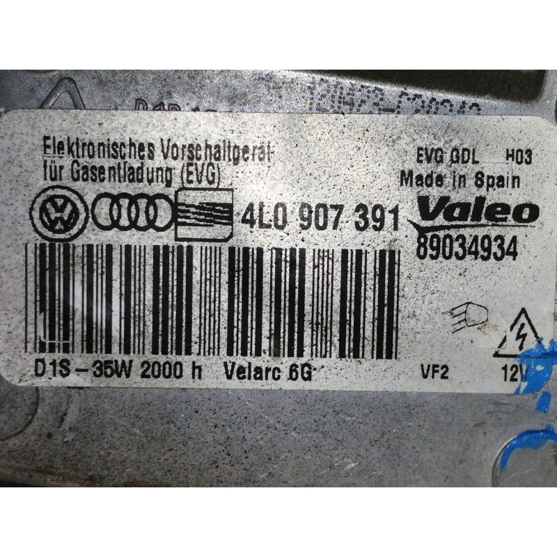 Recambio de faro derecho para volkswagen scirocco (137) 2.0 tdi (103kw) referencia OEM IAM 1K8941032D 4L0907391 / 89034934 / 893