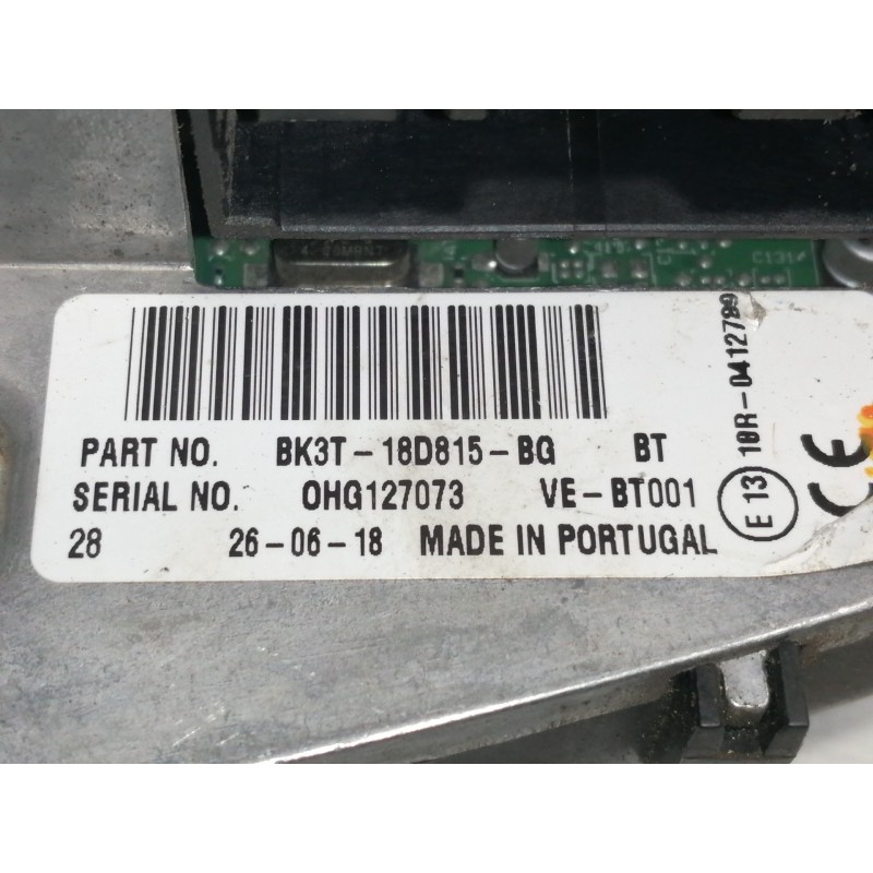 Recambio de sistema audio / radio cd para ford transit kombi (ttg) 350 l3 referencia OEM IAM BK3T18D815BG  