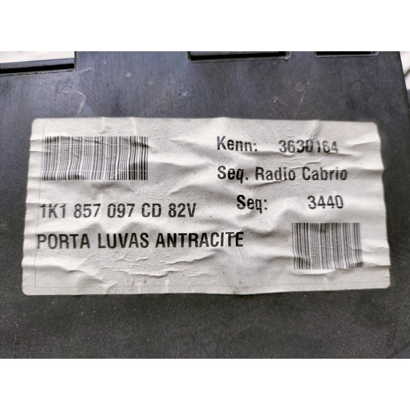 Recambio de guantera para volkswagen scirocco (137) 2.0 tdi (103kw) referencia OEM IAM 1K1857097CD82V  