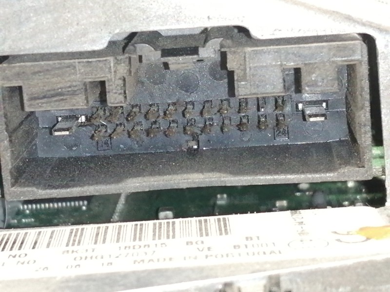 Recambio de sistema audio / radio cd para ford transit kombi (ttg) 350 l3 referencia OEM IAM BK3T18D815BG  