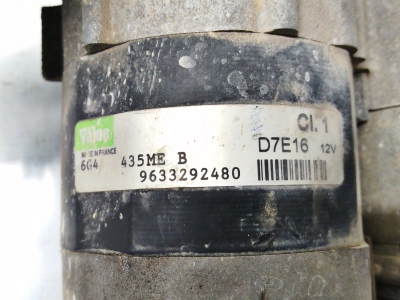 Recambio de motor arranque para citroën c3 1.1 satisfaction referencia OEM IAM 9633292480  