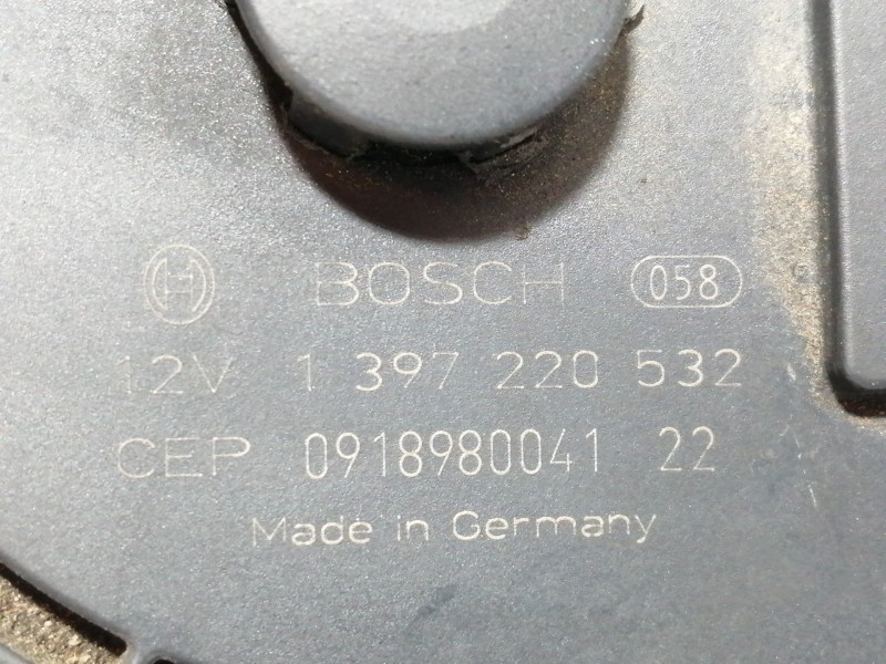 Recambio de motor limpia delantero para volkswagen scirocco (137) 2.0 tdi (103kw) referencia OEM IAM 1397220532 0918980041 / 1K8