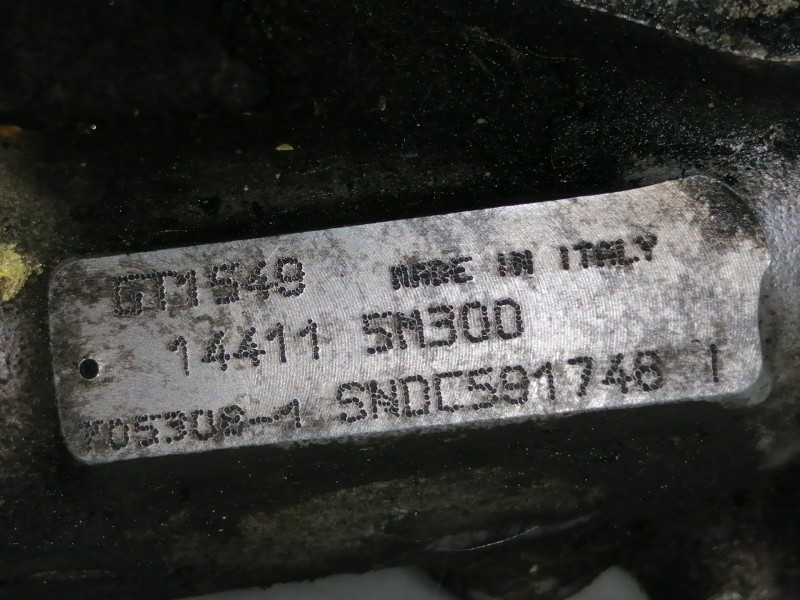 Recambio de turbocompresor para nissan almera (n16/e) acenta referencia OEM IAM 144115M300 SNDC591746 