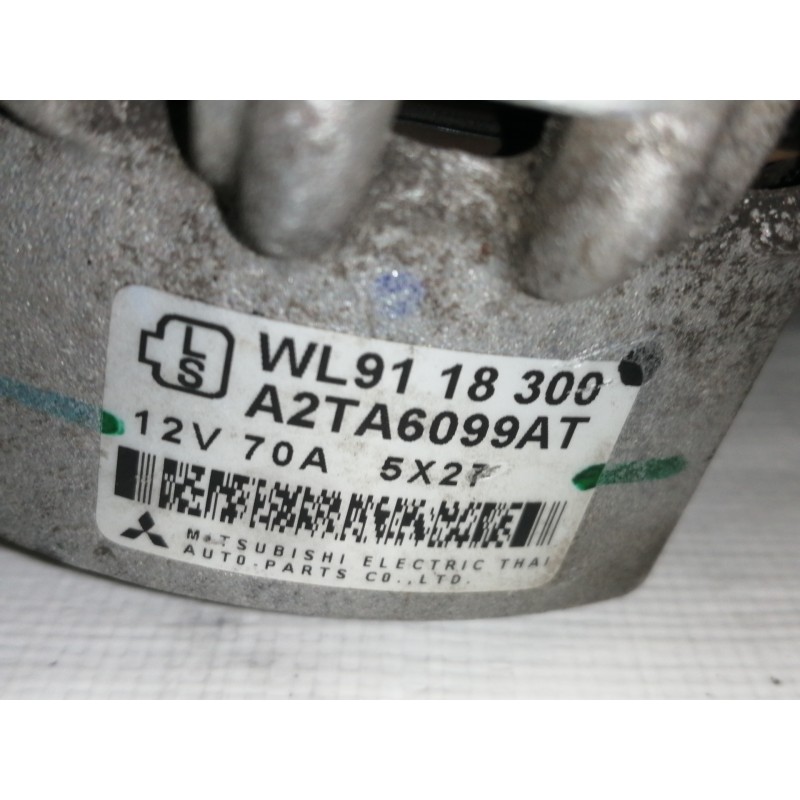 Recambio de alternador para ford ranger (eq) extrakabine 4x4 referencia OEM IAM WL9118300  