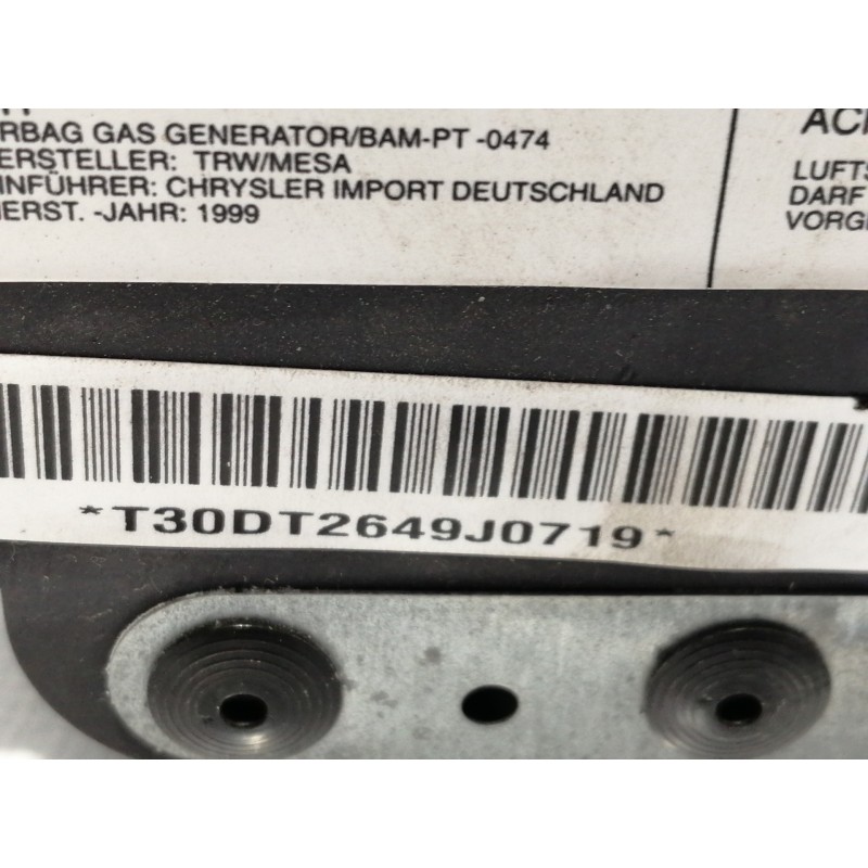 Recambio de airbag delantero izquierdo para chrysler stratus berlina (ja) 2.0 le referencia OEM IAM 04649063  