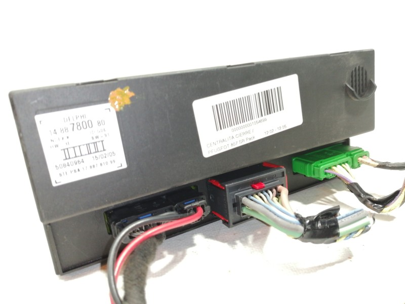 Recambio de centralita cierre para peugeot 807 sr pack referencia OEM IAM 1488780080  