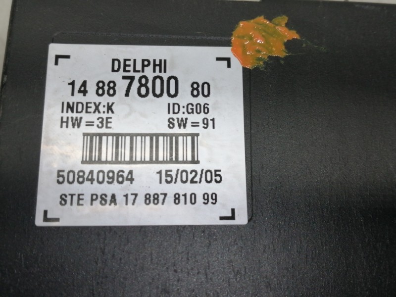 Recambio de centralita cierre para peugeot 807 sr pack referencia OEM IAM 1488780080  