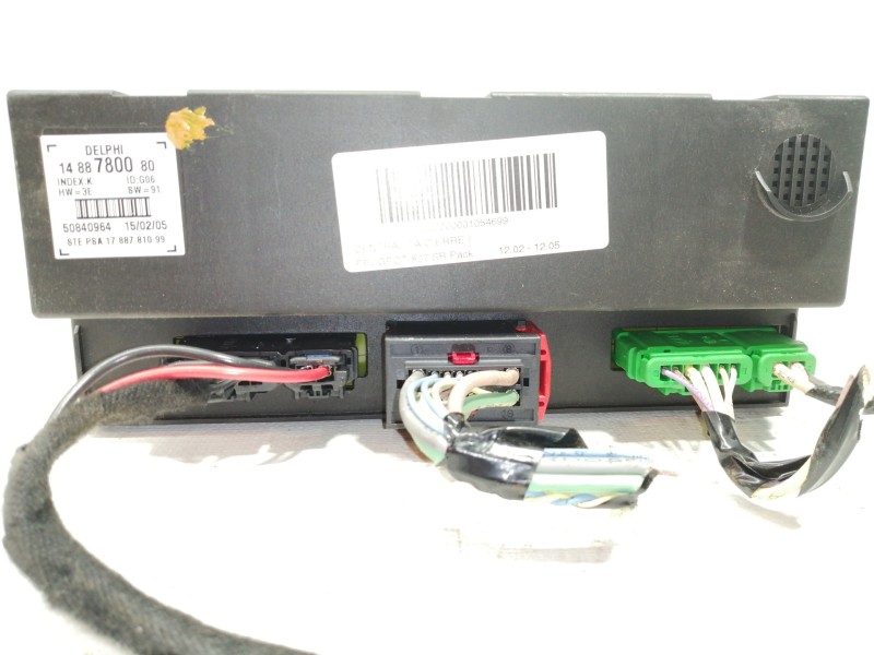 Recambio de centralita cierre para peugeot 807 sr pack referencia OEM IAM 1488780080  