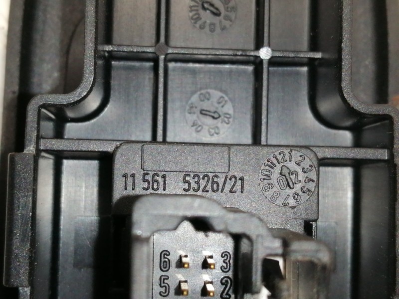 Recambio de mando elevalunas delantero derecho para peugeot 307 (s1) 2.0 hdi cat referencia OEM IAM 96351625XT  