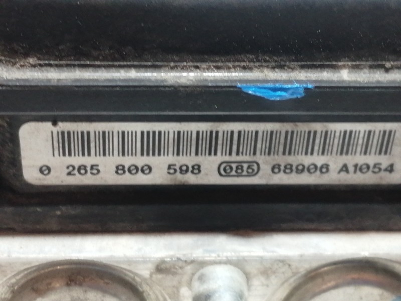 Recambio de abs para fiat grande punto (199) 1.4 referencia OEM IAM 0265231878 51787091 0265800598