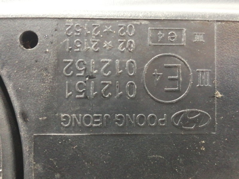 Recambio de retrovisor derecho para hyundai elantra (xd) 2.0 crdi comfort (4-ptas.) referencia OEM IAM 012151 012152 ELECTRICO