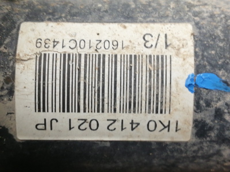 Recambio de amortiguador delantero izquierdo para skoda octavia berlina (1z3) ambition referencia OEM IAM 1K0413031BF 1K0412021J