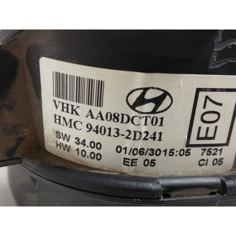 Recambio de cuadro instrumentos para hyundai elantra (xd) 2.0 crdi gls full (5-ptas.) referencia OEM IAM 940132D241  