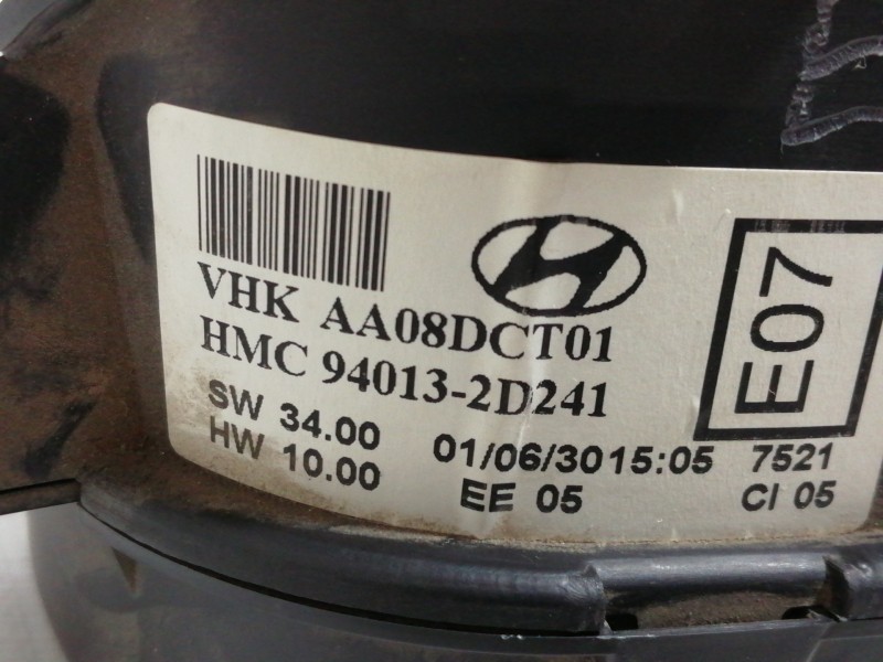 Recambio de cuadro instrumentos para hyundai elantra (xd) 2.0 crdi gls full (5-ptas.) referencia OEM IAM 940132D241  