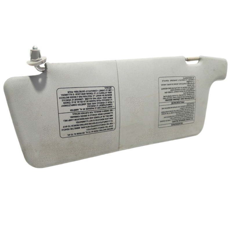 Recambio de parasol derecho para ford ranger (eq) extrakabine 4x4 referencia OEM IAM   