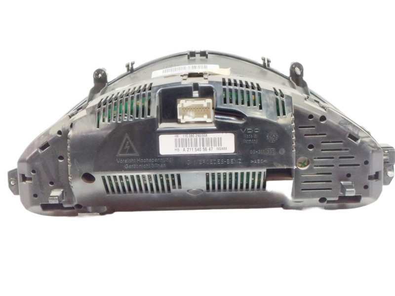 Recambio de cuadro instrumentos para mercedes-benz clase e (w211) berlina e 320 cdi (211.022) referencia OEM IAM A2115405647  