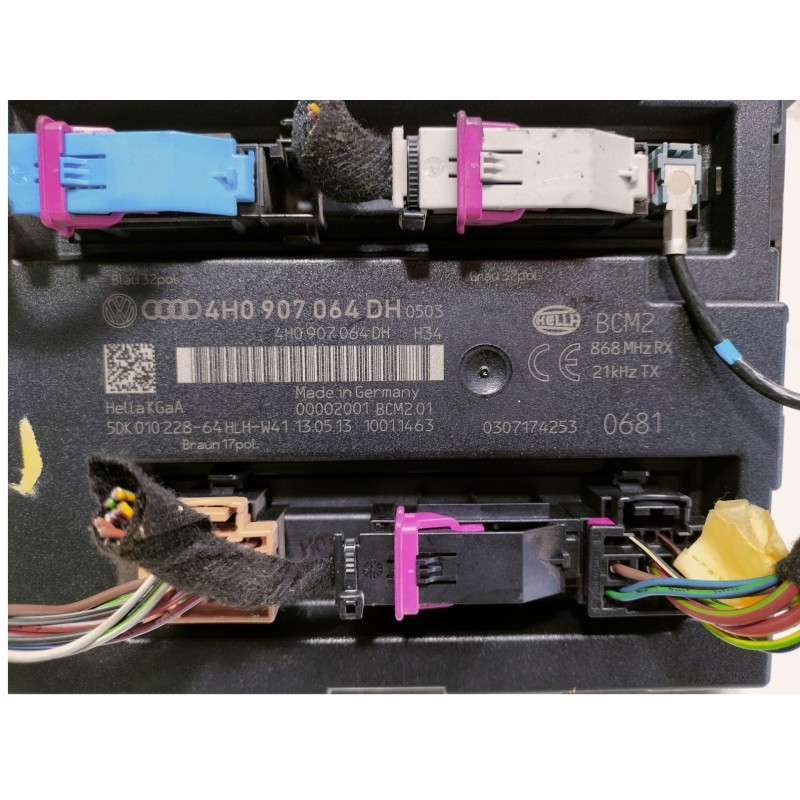 Recambio de modulo electronico para volkswagen touareg (7p5) v6 tdi bluemotion referencia OEM IAM 4H0907064DH 4H0907064DH 5DK010