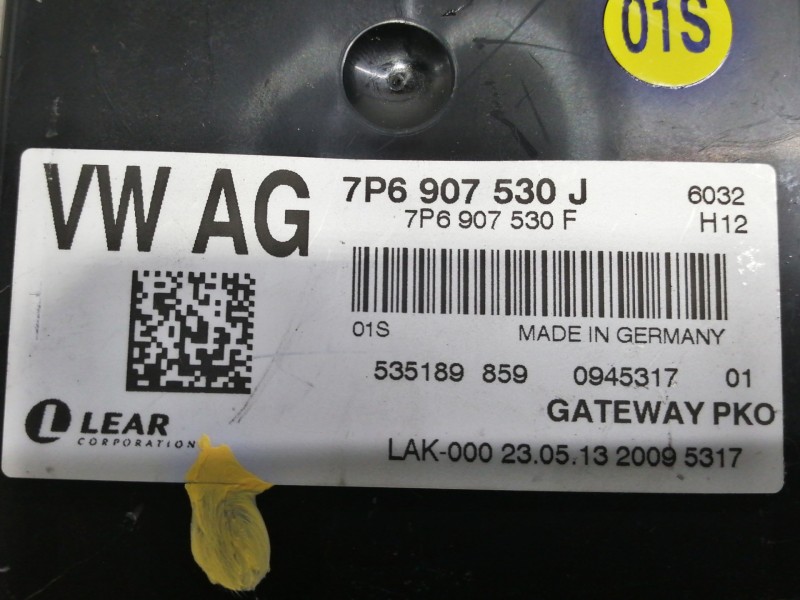 Recambio de modulo electronico para volkswagen touareg (7p5) v6 tdi bluemotion referencia OEM IAM 7P6907530J 7P6907530J 53518985