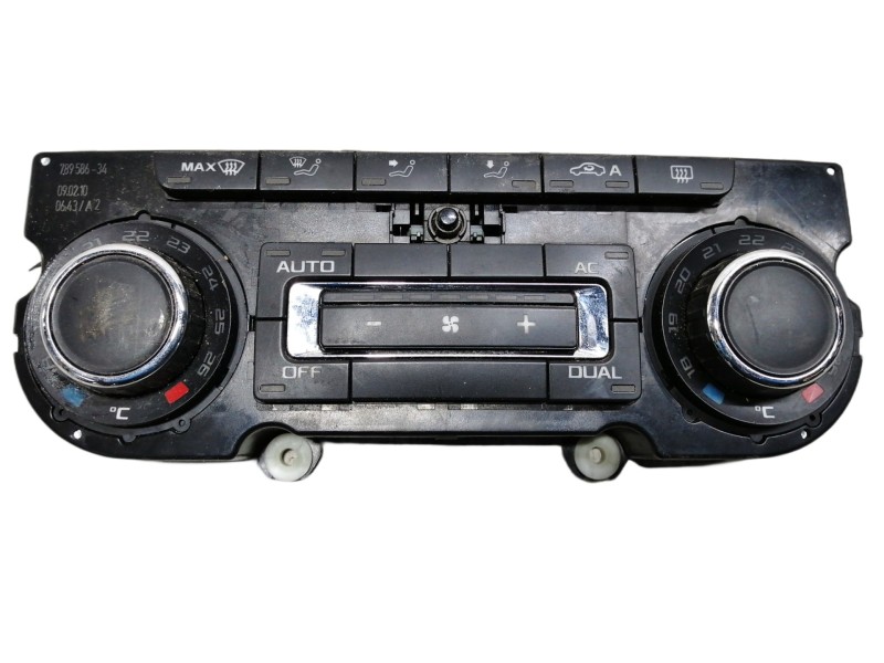 Recambio de mando calefaccion / aire acondicionado para skoda octavia berlina (1z3) ambition referencia OEM IAM 3T0907044AR  