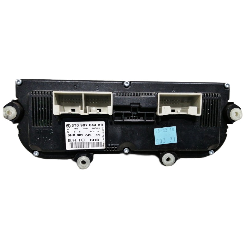 Recambio de mando calefaccion / aire acondicionado para skoda octavia berlina (1z3) ambition referencia OEM IAM 3T0907044AR  