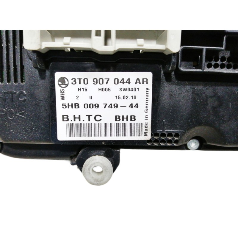 Recambio de mando calefaccion / aire acondicionado para skoda octavia berlina (1z3) ambition referencia OEM IAM 3T0907044AR  