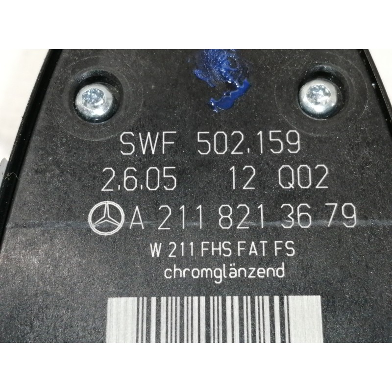 Recambio de mando elevalunas delantero izquierdo para mercedes-benz clase e (w211) berlina e 320 cdi (211.022) referencia OEM IA