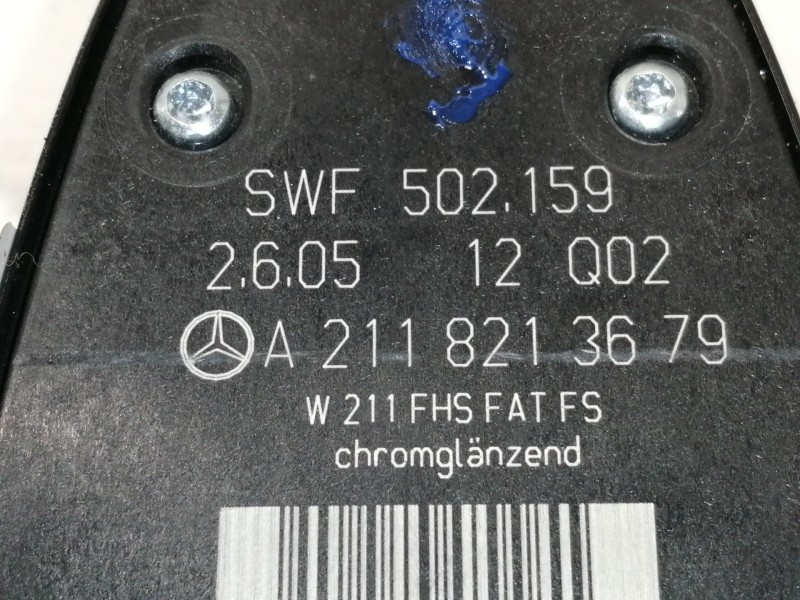 Recambio de mando elevalunas delantero izquierdo para mercedes-benz clase e (w211) berlina e 320 cdi (211.022) referencia OEM IA