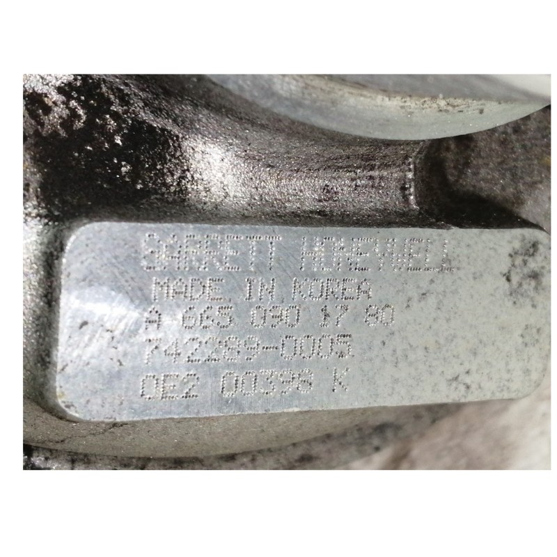 Recambio de turbocompresor para ssangyong rodius xdi limited referencia OEM IAM A6650901780 7422890005 