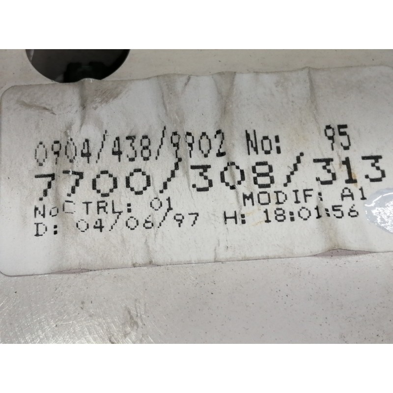 Recambio de cuadro instrumentos para renault trafic (desde 5.89) t 1400 referencia OEM IAM 7700308313  