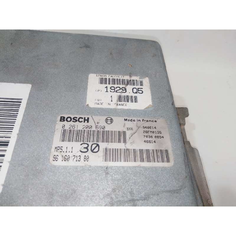 Recambio de centralita motor uce para citroën xm berlina 2.0 sx referencia OEM IAM 9616071380  