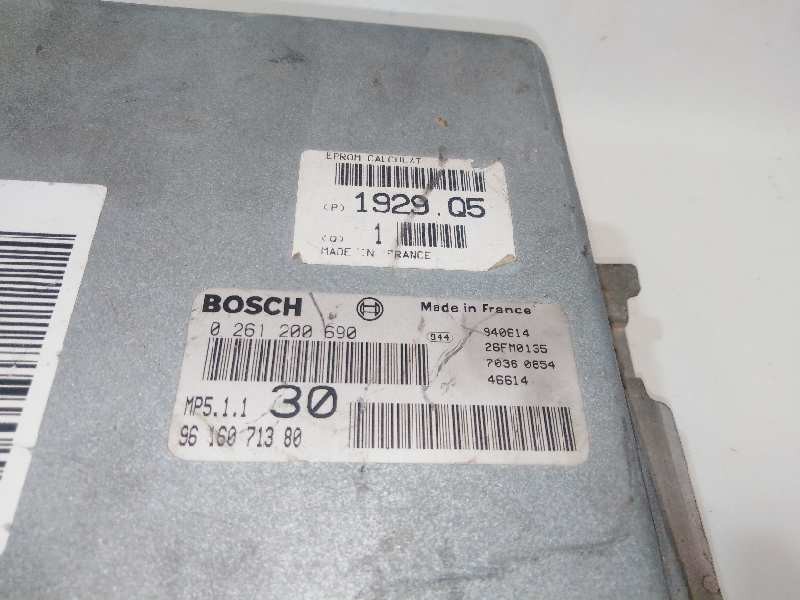 Recambio de centralita motor uce para citroën xm berlina 2.0 sx referencia OEM IAM 9616071380  