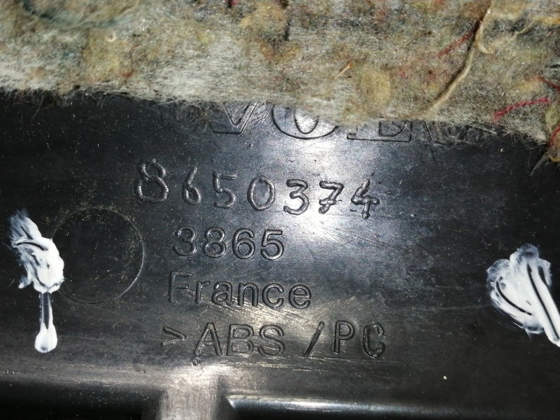 Recambio de guantera para volvo s60 berlina 2.4 d referencia OEM IAM 8650374  