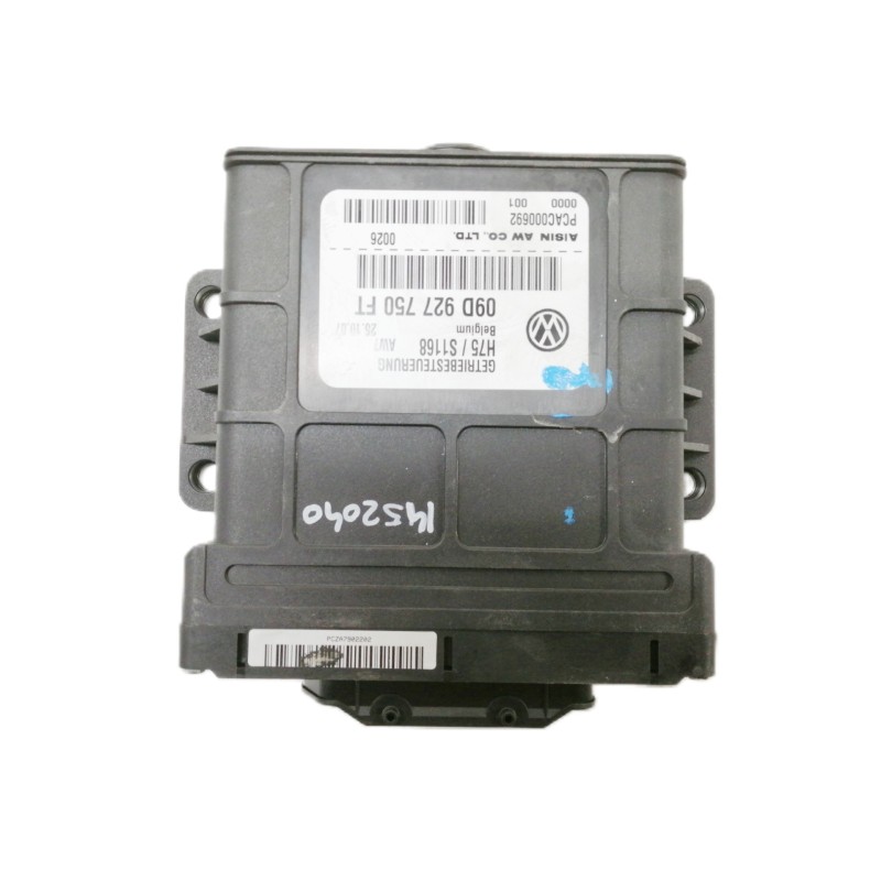Recambio de modulo electronico para volkswagen touareg (7l6) v6 tdi referencia OEM IAM 09D927750FT PCAC000692 H75S1168 MODULO DE
