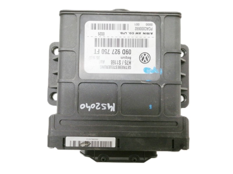 Recambio de modulo electronico para volkswagen touareg (7l6) v6 tdi referencia OEM IAM 09D927750FT PCAC000692 H75S1168 MODULO DE
