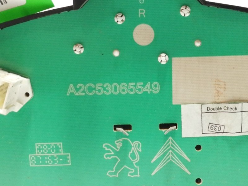 Recambio de cuadro instrumentos para peugeot 207 gt referencia OEM IAM A2C53065549  