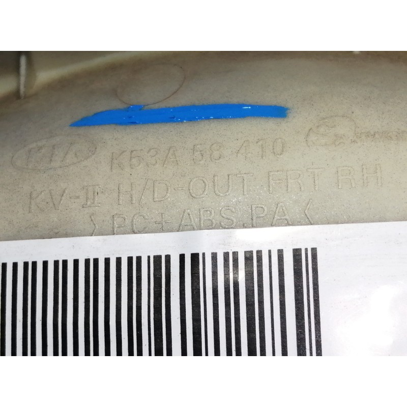 Recambio de maneta exterior delantera derecha para kia carnival ii 2.9 crdi lx referencia OEM IAM K53A58410  
