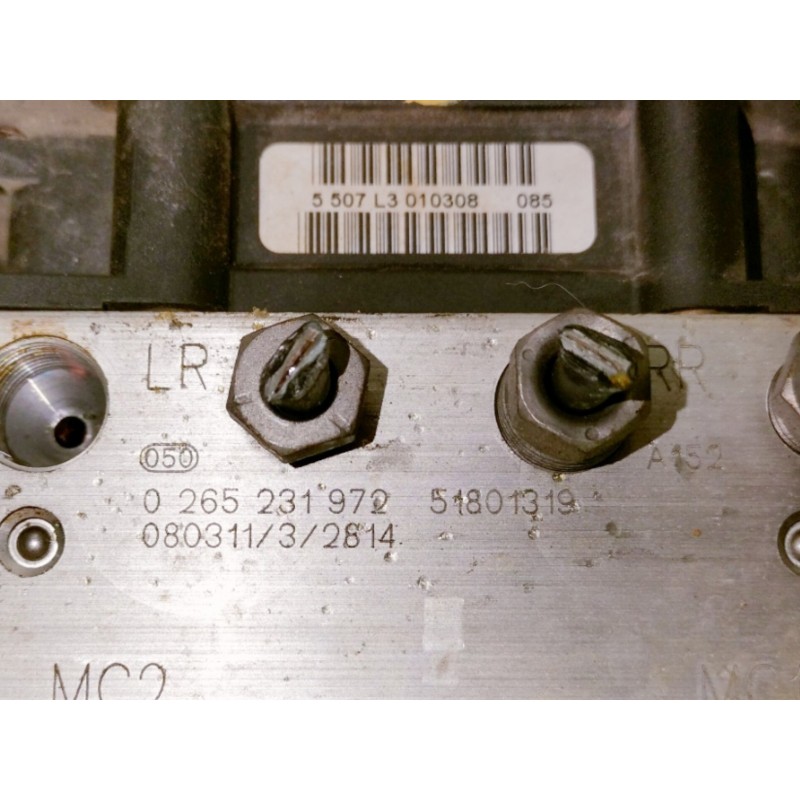 Recambio de abs para fiat 500 cabrio (150) lounge referencia OEM IAM 0265231972 0265800648 51801319