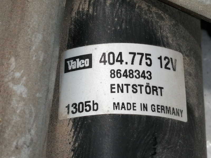 Recambio de motor limpia delantero para volvo s60 berlina 2.4 d referencia OEM IAM 8648343  