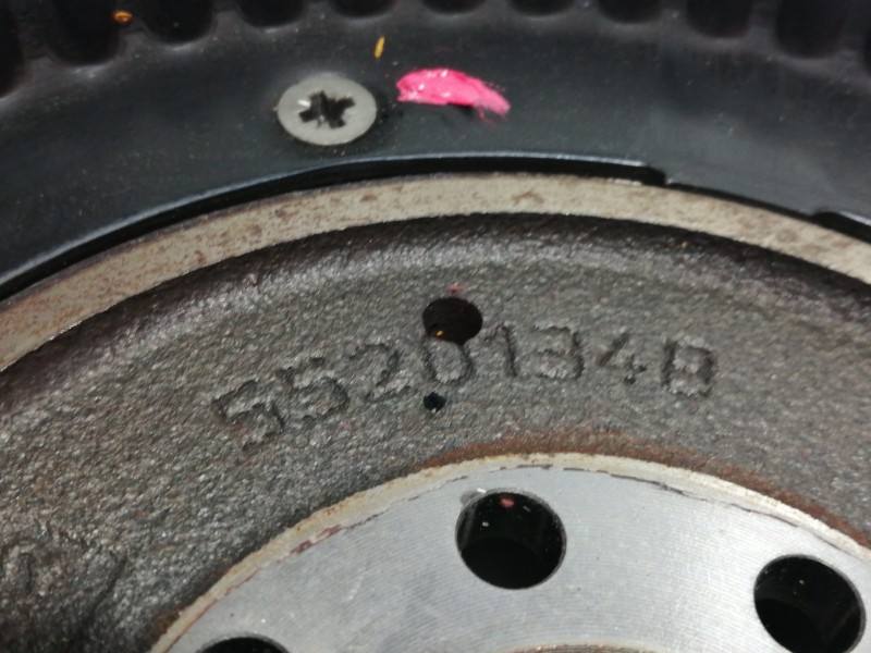 Recambio de volante motor para fiat 500 cabrio (150) lounge referencia OEM IAM 55201348 467854460 B148