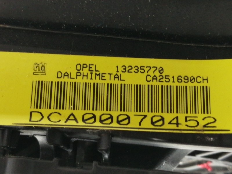 Recambio de airbag delantero izquierdo para opel corsa d selective referencia OEM IAM 13235770  