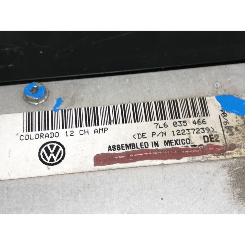 Recambio de sistema audio / radio cd para volkswagen touareg (7l6) referencia OEM IAM 7L6035466  