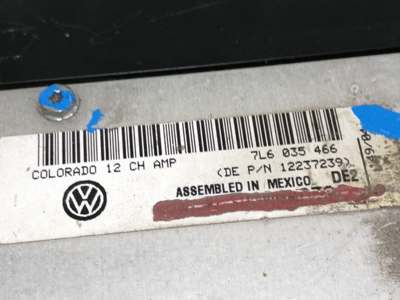 Recambio de sistema audio / radio cd para volkswagen touareg (7l6) referencia OEM IAM 7L6035466  
