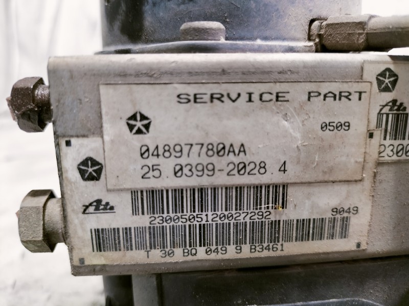 Recambio de abs para chrysler 300 m (lr) 3.5 v6 referencia OEM IAM 10051181861 250204 4897781AA