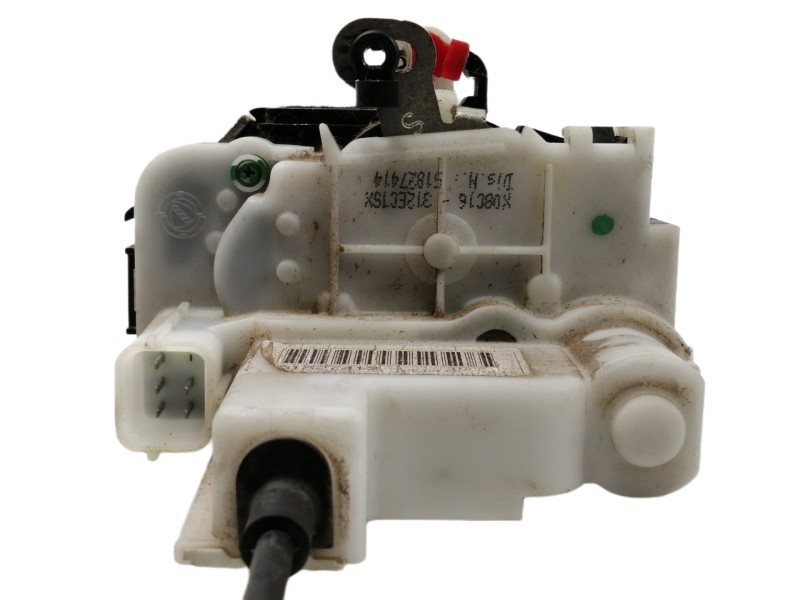 Recambio de cerradura puerta delantera izquierda para fiat 500 cabrio (150) lounge referencia OEM IAM 51827413 51927414 312ECTSX