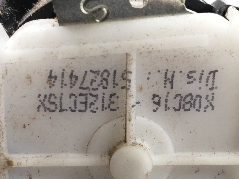 Recambio de cerradura puerta delantera izquierda para fiat 500 cabrio (150) lounge referencia OEM IAM 51827413 51927414 312ECTSX