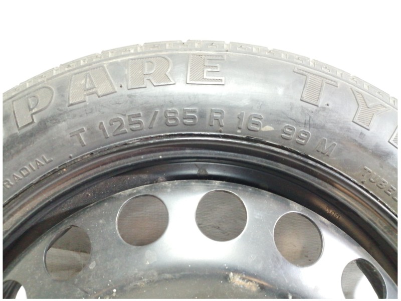Recambio de neumatico repuesto para peugeot 406 berlina (s1/s2) srdt referencia OEM IAM PIRELLI16´´ T 125/85 R16 99M 