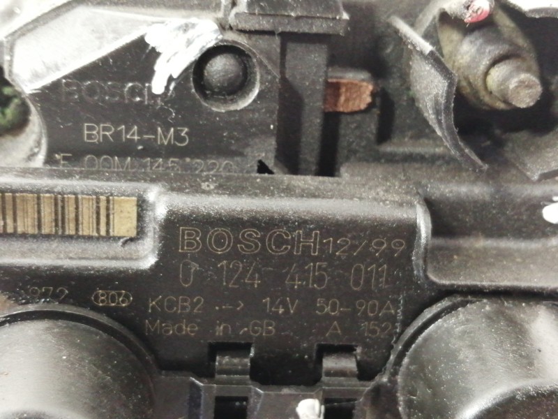 Recambio de alternador para lancia lybra berlina 1.6 referencia OEM IAM 0124415011  